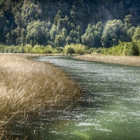 Rio Cordilheira dos Andes chilena